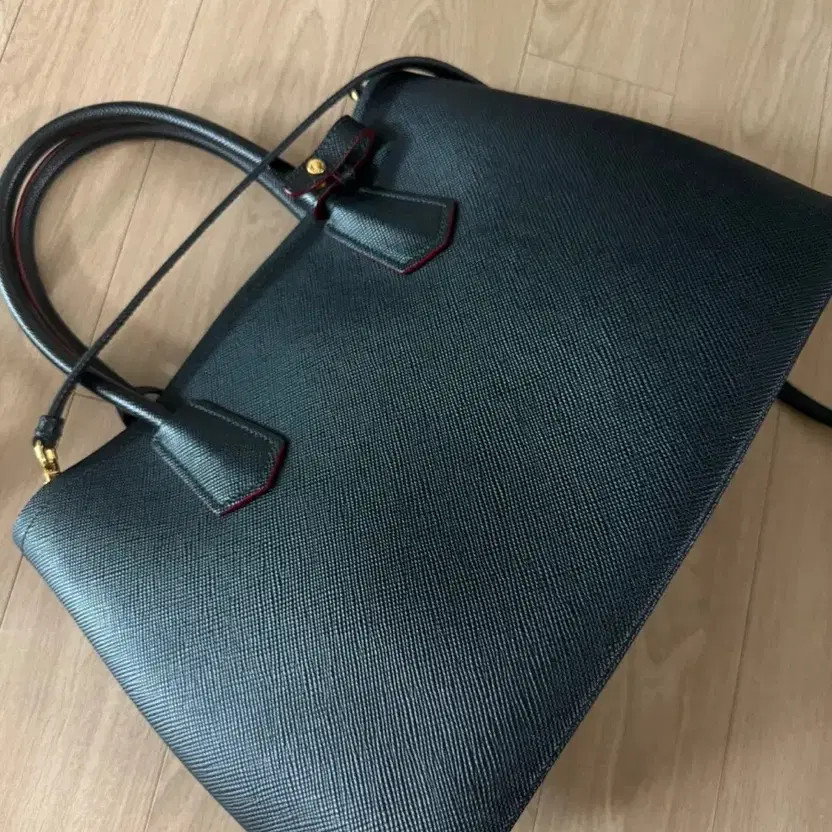 Prada Double Bag, Black Leather, Comes with Dust Bag & Certificate thumbnail 6