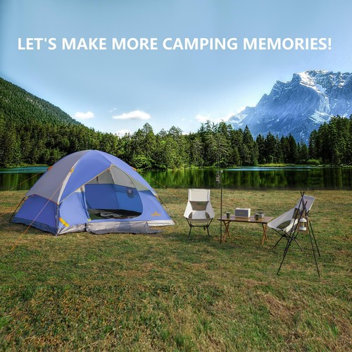 2 Person Waterproof Tents for Camping Easy Setup Outdoor Portable Backyard Ca... - Bild 2 von 9