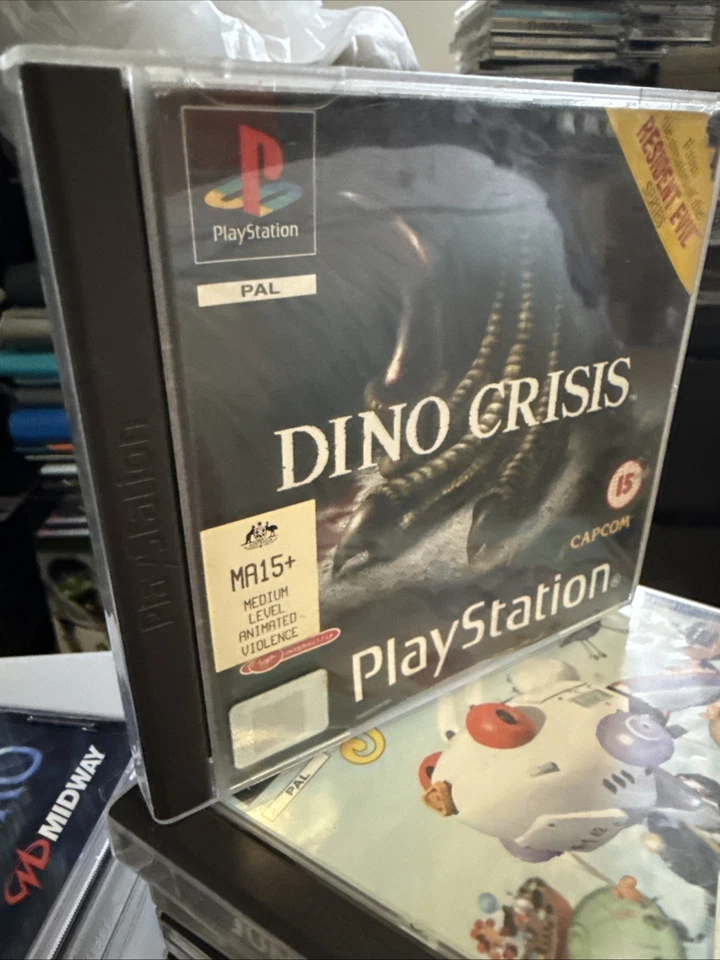 1999 Capcom Dino Crisis PS1 PlayStation PAL Good Condition with Manual - Image 3 of 4