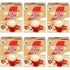 Nescafe Fuwa Latte Mellow Milk 26P x 6 boxes,...