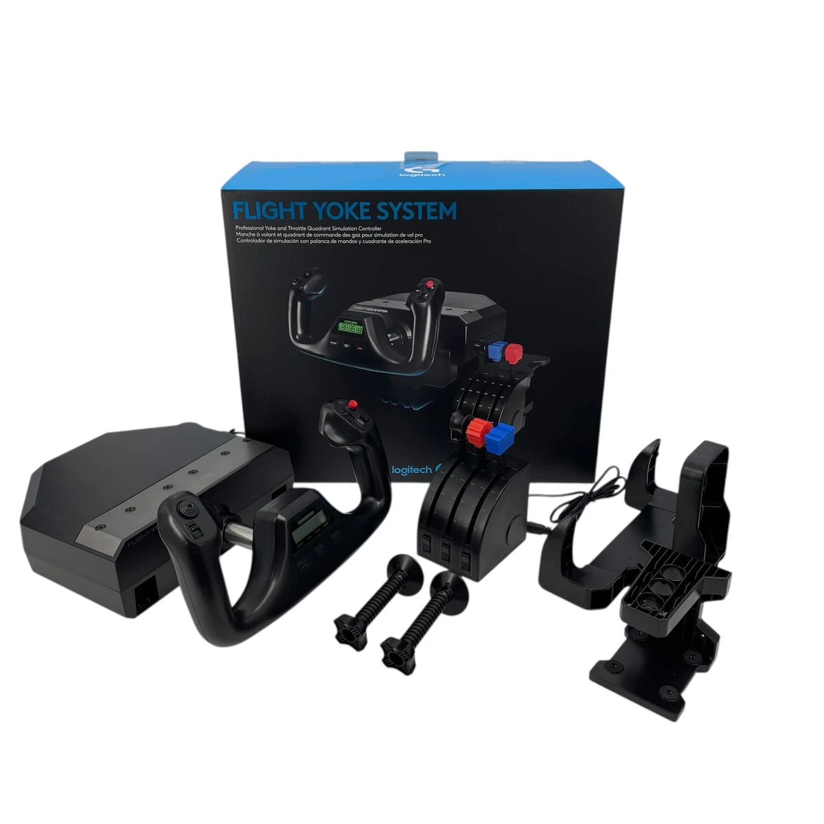 Logitech Flight Yoke Video Game Controllers for sale - eBay