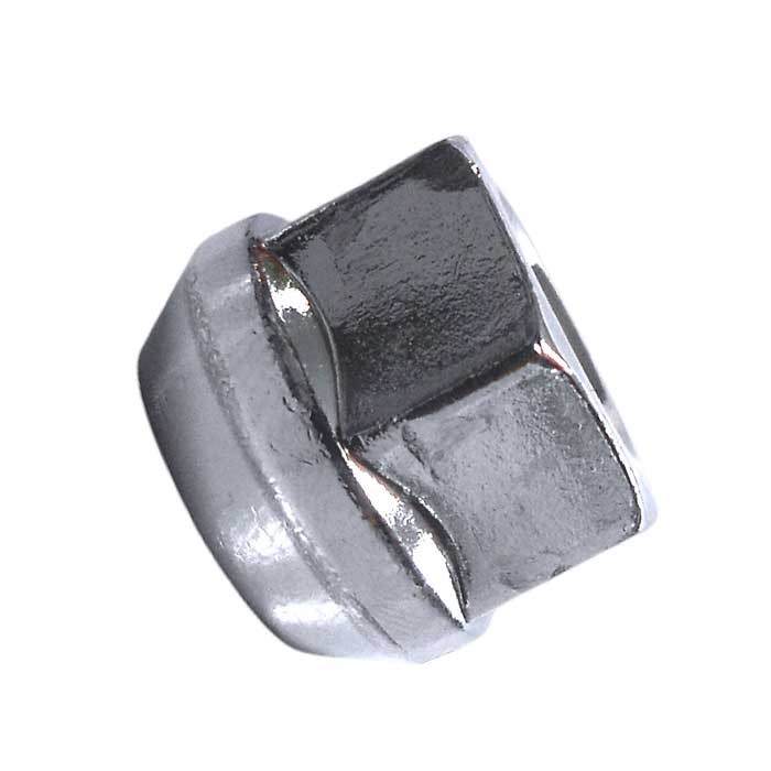 1x Lug nut M12x1,5 tapered 60° chrome for Dodge, Attitude II Lug Nut