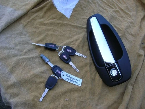 Kit de trava - Maçaneta de porta de ignição e cabine com chaves R56-1155-03K5POSPL Kenworth