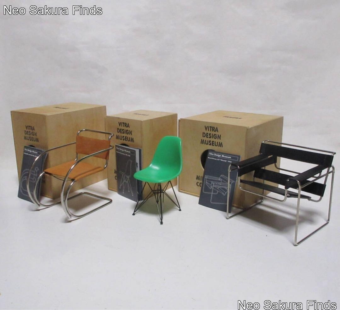Vitra Design Museum Miniature Chair Set [Very Good] From JP