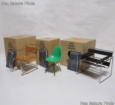 椅子 VITRA DESIGN MUSETM  MINIATURES Vitra Design Museum Miniature Chair Set [Very Good] From JP