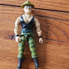 vintage 1986 Hasbro G.I. Joe Military Action Figure 1:18 Scale Green Camouflage
