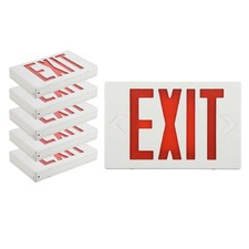 UL Listed-6 Packs Red Exit Light Battery Backup for Exit Signs Home/Busniess.