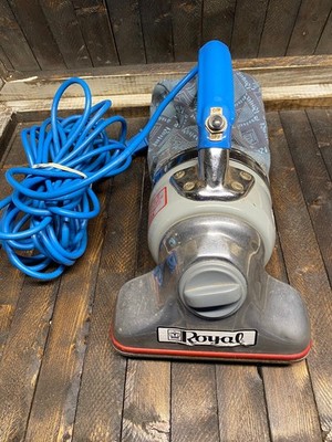 Royal Model 501 Handheld Carpet Cleaner Corded Portable Blue