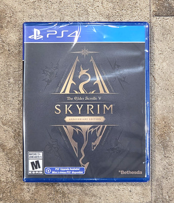 The Elder Scrolls V: Skyrim Anniversary Edition (Sony PlayStation 4) PS4 SEALED