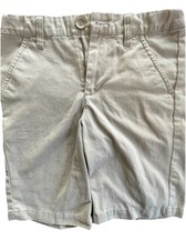 Cat  Jack Size Boys 12 Khaki Shorts. Straight Front EUC PreOwned School Uniform