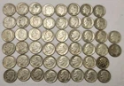 Roll of 50 Silver Roosevelt Dimes $5 Face Value 90% Silver Coins Mixed Dates