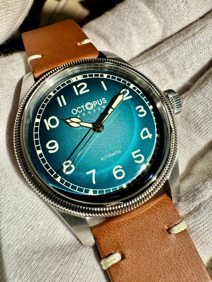 Octopus Kraken OCT-011 Big Crown Automatic Seiko NH35 San Martin Watchdives - Bild 1 von 4