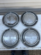 1969 Oldsmobile 88 98 Full Set 4 Oem Standard 15 Inch Hubcaps Wheel Covers Discs