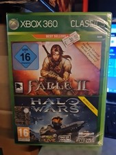 Fable II 2 + Halo Wars XBOX 360 Italiano Completi con Manuali Gioco Microsoft