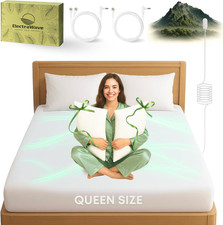 Grounding Queen Flat Sheet  Pillowcases for Natural Wellness  Comfort