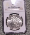 1881-S NGC MS63 Morgan Silver Dollar San Francisco Uncircumcised/BU