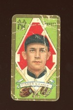 1911 T205 Baseball #68 Ray Fisher PR
