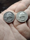 (2) 1964 Silver Quarters 90% Silver