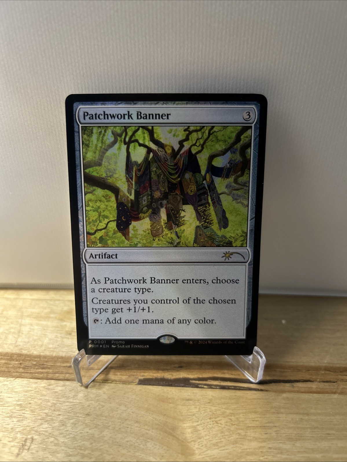 Patchwork Banner Media And Collaboration Promos Foil 0001 PRM