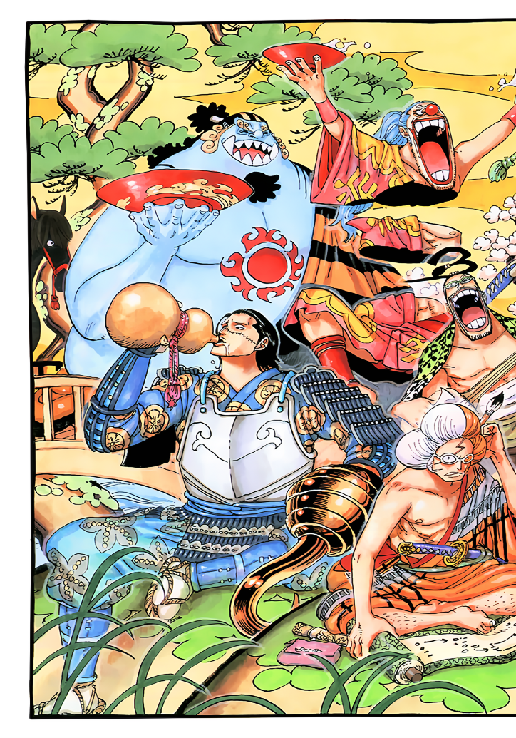 One Piece - Chapter 547 Shonen Jump Color Walk 11x17