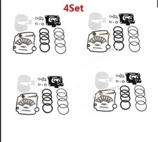 4Set For Yamaha 4 Stroke 50 HP Carburetor Kit 62Y-W0093-11-00 62Y-W0093-10-00