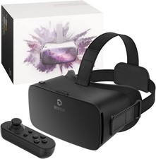 DESTEK V5 VR Headset for Phone with Controller, Anti-Blue light 110  FOV - Black