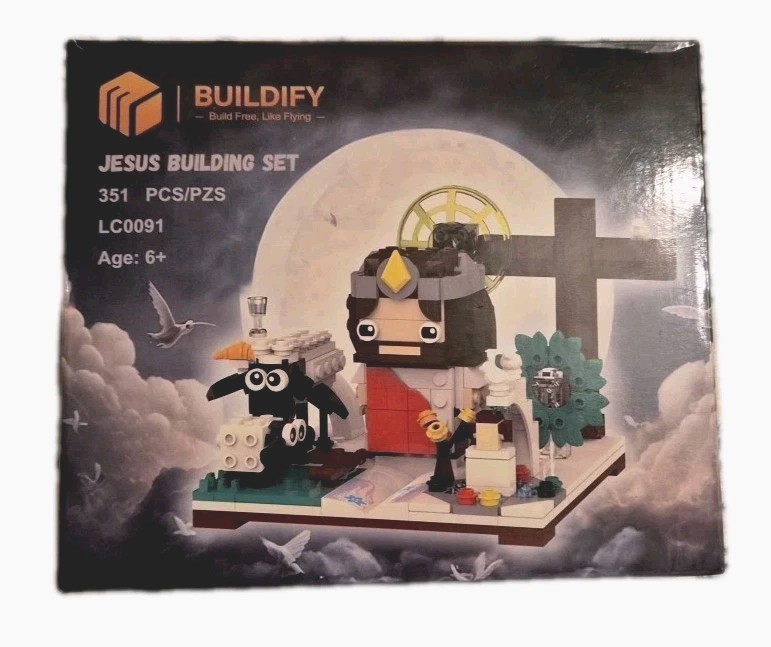 Buildify - Jesus Building Set - 351 Piece Building Blocks - Item: LC0091