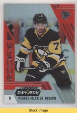 2020-21 Upper Deck Synergy Rookies Red Pierre-Olivier Joseph #114 READ 1o7y