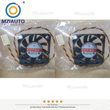 2PCS For COFAN F-4010M12BII Computer Case CPU Cooling Fan 12VDC 40 40 10mm 3-Pin