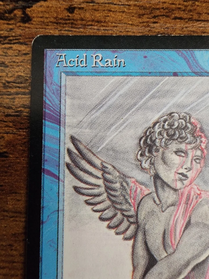 MTG ⭐Acid Rain English⭐ ⭐Legends VLP+/NM⭐ ⭐10 Real HQ pics ⭐1994 Vintage Magic - Image 3 of 4