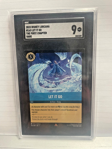 Let It Go graded SGC 9 for sale on eBay
