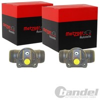 2X Metzger Radbremszylinder 19,05Mm Passend FüR CitroËN Evasion Jumpy Fiat