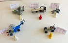 Vintage Lot of 5 LEGO Classic Space Sets - 6842, 891, 6844, 6823, 6801 Complete