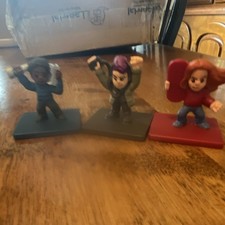 3pc McDonald's Stranger Things: Tales from '85 Happy Meal toys 2 inches tall