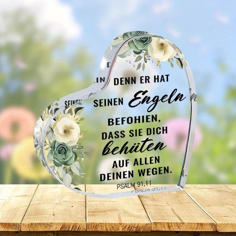 Christliche Geschenke Dekoplakette Bibelvers Geburtstag Männer Frauen