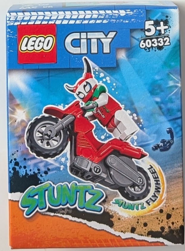LEGO 60332 CITY: Reckless Scorpion Stunt Bike Brand New