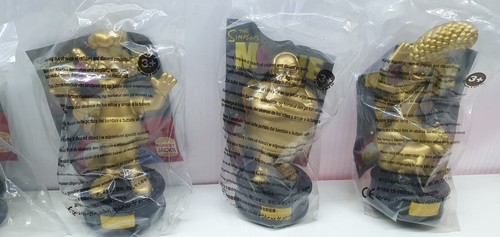 Simpsons Talking Gold Movie Figure Hungry Jacks Full Set 15 Toy 2007 NIB Bag - Picture 8 of 8