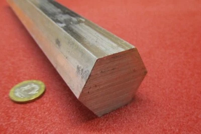 2024 Aluminum Hex Rod 1.50" (1 1/2) Hex x 3 Ft Length - Image 1 of 4