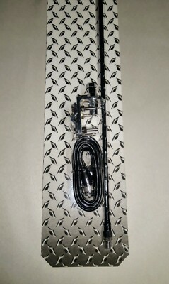 Shark 2ft Black CB Radio Antenna Kit – Single, With Mount & Coax, 1000W, Model TS821-2B, USA