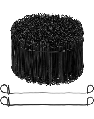 Double Loop Rebar Wire Bar Ties 6 Inch 16 Gauge Rebar Tie Wire with Automatic