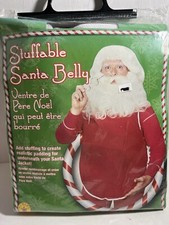 Fillable Santa Belly Stuffable Santa Claus Belly Rubies