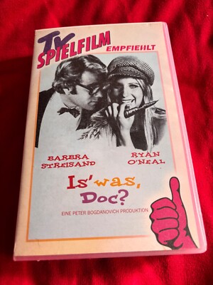 VHS IS WAS DOC BARBARA STREISAND RYAN O´NEAL