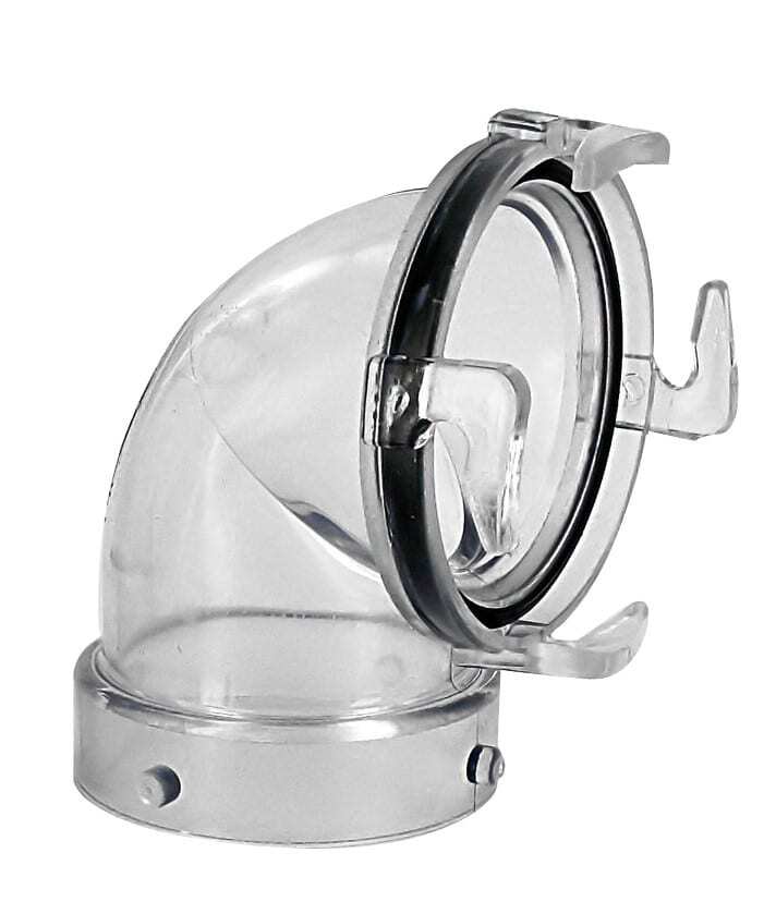 Valterra T1023 Clearview Hose Adapter   90