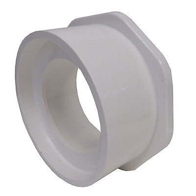 New Sch 40 PVC 6'' X 4'' Reducing Bushing Socket Connect New Sch 40 PVC