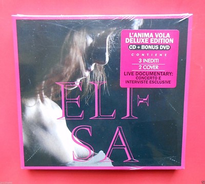 Elisa - L'Anima Flying Deluxe Edition Live Boxset CD+DVD Toffoli Titian Iron