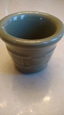 Longaberger RARE Sage Green Pottery Votive Made in the USA! Mint! FREE SHIPPING!