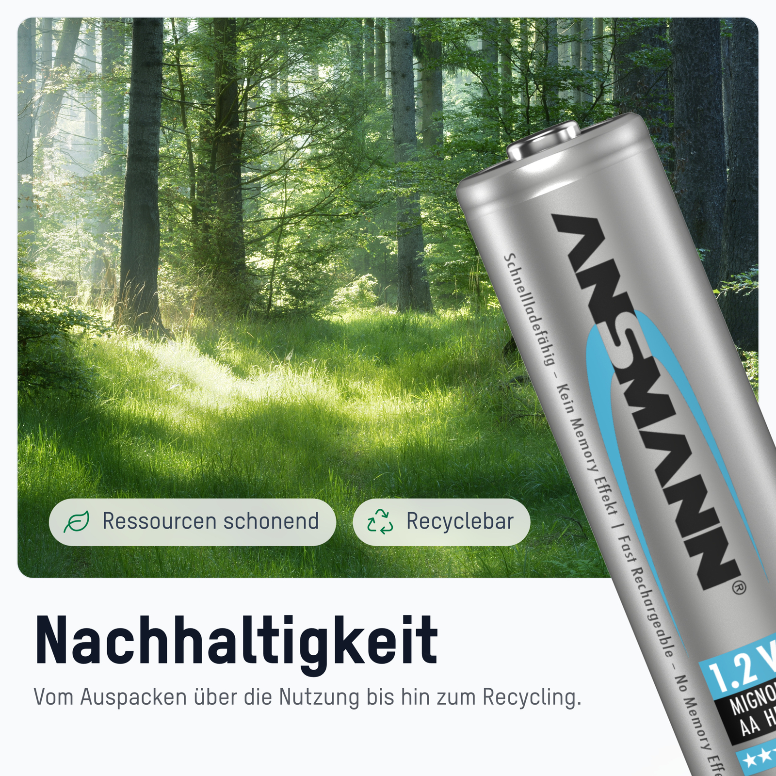 Thumbnail - 2x Ansmann Nimh Akku Mignon Aa Typ 2850mah (min. 2650mah) Hr6 5035202