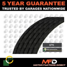 Cinghia di trasmissione a costine adatta a Vauxhall Zafira Astra Corsa BMW Serie 1 Saab 9-3 BGA V