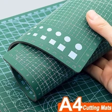 A4 Self Healing Cutting Mats Double Sided Craft Cutting Board for Art Tool Green