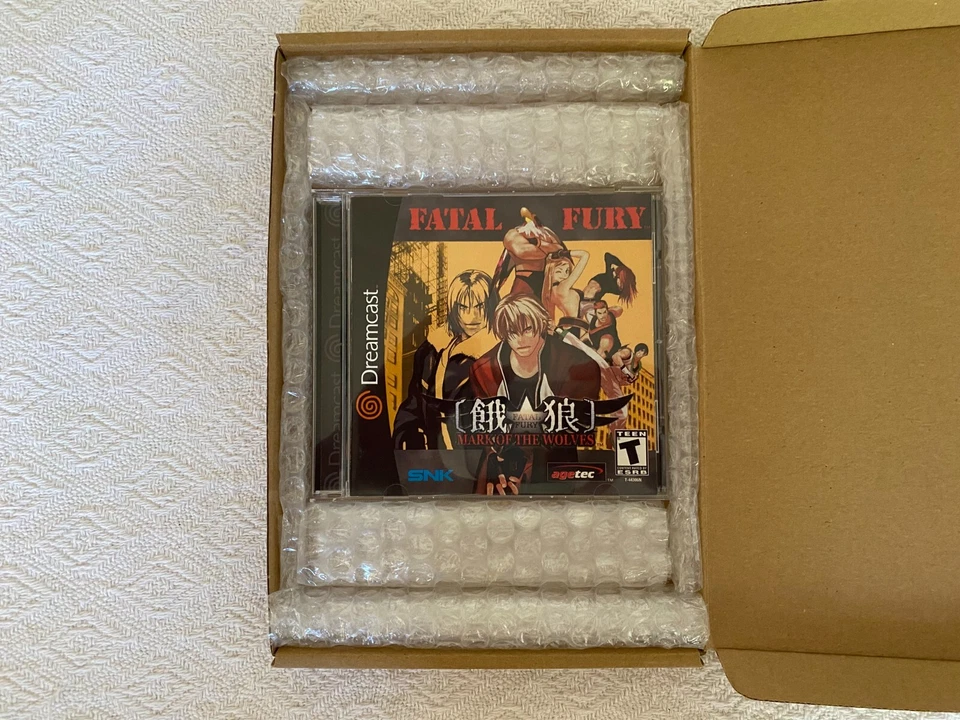 Fatal Fury Mark of the Wolves SEGA Dreamcast - NTSC-U/C USA VGC CIB - Tracked - Image 2 of 4